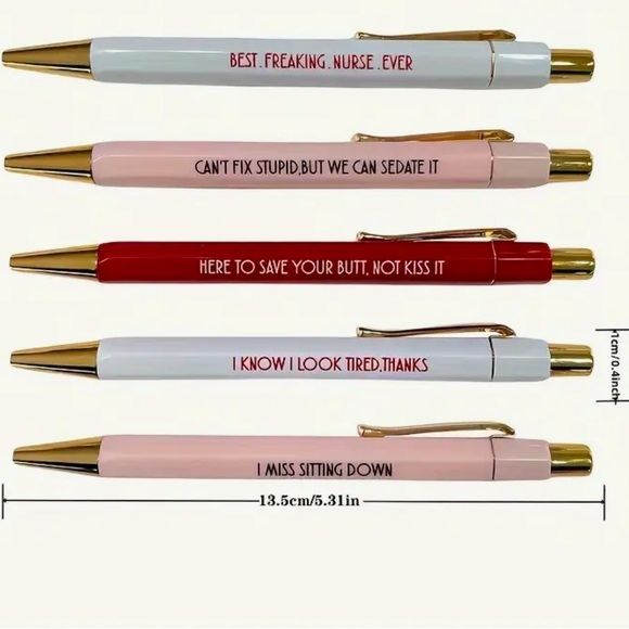 Funny nurse Pen Gift Set - Picture 4 of 4